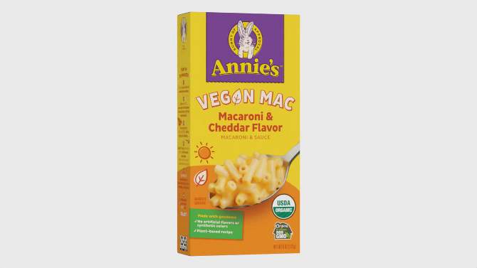 Annie's Organic Vegan Mac Cheddar Flavor - 6oz, 2 of 18, play video