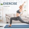 Gulches Yoga mat, one inch thickened high-density practice mat, tear-resistant practice yoga mat with straps, suitable for all kinds of yoga practice - 4 of 4