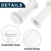 Unique Bargains Child Bike Handlebar Grips Covers 4.13" White 1 Pair - 4 of 4