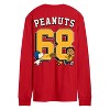 Men's - Peanuts - Franklin Collegiate Long Sleeve Graphic T-Shirt - 2 of 4