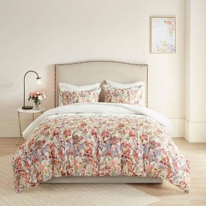 3pc Julia Cotton Printed  Duvet Cover Set - 1 of 4
