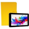 LINSAY 7" Tablet 128GB Storage Bundle with Yellow Leather Case Android 15 - 2 of 4