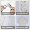 NicBex Indoor Outdoor Hammock Swing Chair with Cotton Rope and Cushion for Patio Bedroom Porch Garden,Beige - 4 of 4