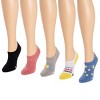 MUK LUKS Women's Set of 5 Pickleball No Show Socks - 2 of 3