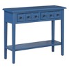 Bella Depot 38.2" Rustic Console Table with Open Shelf - 4 of 4