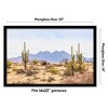Americanflat 14x22 Picture Frame in Black - Composite Wood with Polished Plexiglass - Horizontal and Vertical Formats for Wall - 2 of 4