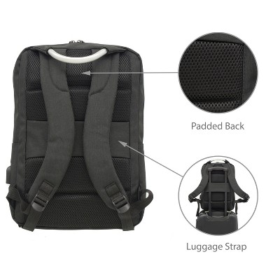 Club Rochelier Rectangular Multi Pocket Backpack with USB — фото 8