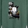 Women's - Avatar: The Last Airbender - Aang Ink Splatter Lightweight French Terry Wide Neck Long Sleeve Shirt - 2 of 4