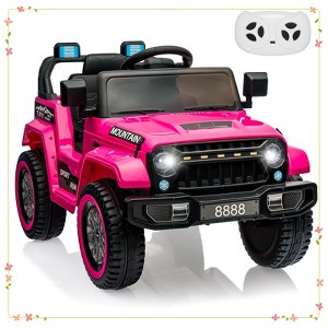 12V Kids Ride On Truck Car, Battery Powered Electric Vehicles with Remote Control - 1 of 4
