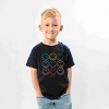 The Juniper Shop SmileyWorld Wink Rainbow Swirl Youth Short Sleeve Tee - 4 of 4