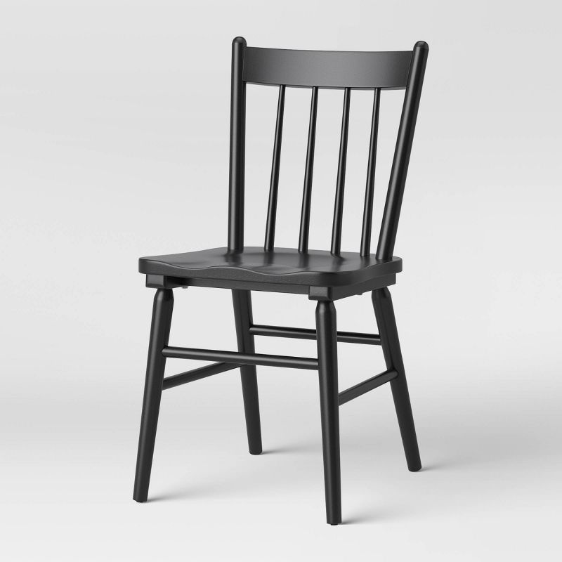 Set of 2 Hassell Wood Dining Chair - Threshold™, 5 of 13