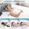 TUYOHW Dual-Height Cervical Neck Pillow, Cooling Ergonomic Memory Foam Bed Pillow for Side Sleeper, Orthopedic Contour Support Pillow - 4 of 4