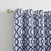 Dainty Home Trellis 100% Blackout Thermal Insulated Grommet Single Curtain Panel - 2 of 4