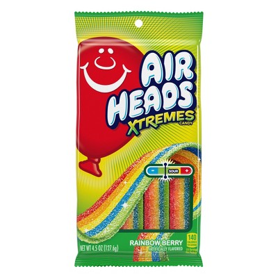 Airheads Extremes Rainbow Berry Sour Candy - 4.5oz