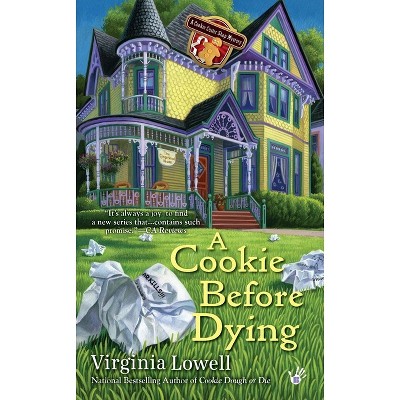 A Cookie Before Dying - (Cookie Cutter Shop Mystery) by  Virginia Lowell (Paperback)