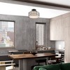Livex Lighting Blanchard 1 - Light Semi-Flush Mount in  English Bronze - 3 of 4