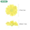 Unique Bargains Silk Fake Plum Blossom Artificial Flower Heads - 3 of 4