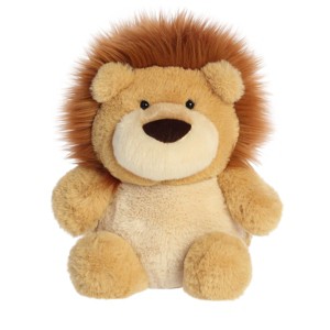 Aurora Medium Rory Lion Stubez Adorable Stuffed Animal Brown 11" - 1 of 4