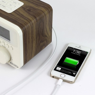 Jensen Am/fm Digital Dual Alarm Clock Radio With Lcd Display, 1a