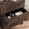 Whizmax Dresser for Bedroom, Wood Dresser Organizer, 5 Drawer Dresser with Deep Space, Storage Cabinet for Entryway, Hallway, Home Office - 4 of 4