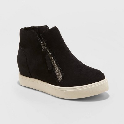 girls wedge sneakers