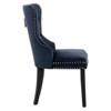 WestinTrends  Velvet Upholstered Tufted Dining Chairs (Set of 4) - 4 of 4