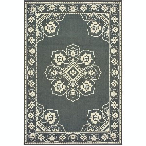 Oriental Weavers Marina 7764E Grey/ Ivory Indoor/Outdoor Area Rug - 3'7" x 5'6" - 1 of 1