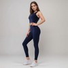 Anna-Kaci Active Women's High Waist Seamless Leggings with Full-Length Ankle Fit - 3 of 4