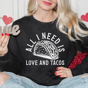 Simply Sage Market Valentine Taco Sweatshirt - 1 of 4