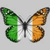 Men's Design By Humans Butterfly Flag Of Ireland By GiftsIdeas T-Shirt - 2 of 2