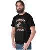 All I Want For Christmas Some Space Graphic T Shirt Men or Women Brisco Brands - 3 of 4