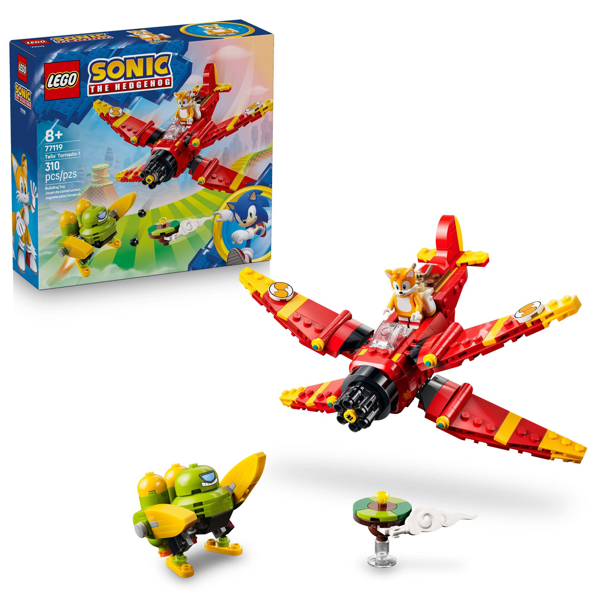 LEGO Sonic the Hedgehog Tails’ Tornado-1 77119