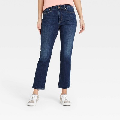 Women's High-rise Slim Straight Fit Jeans - Universal Thread™ : Target