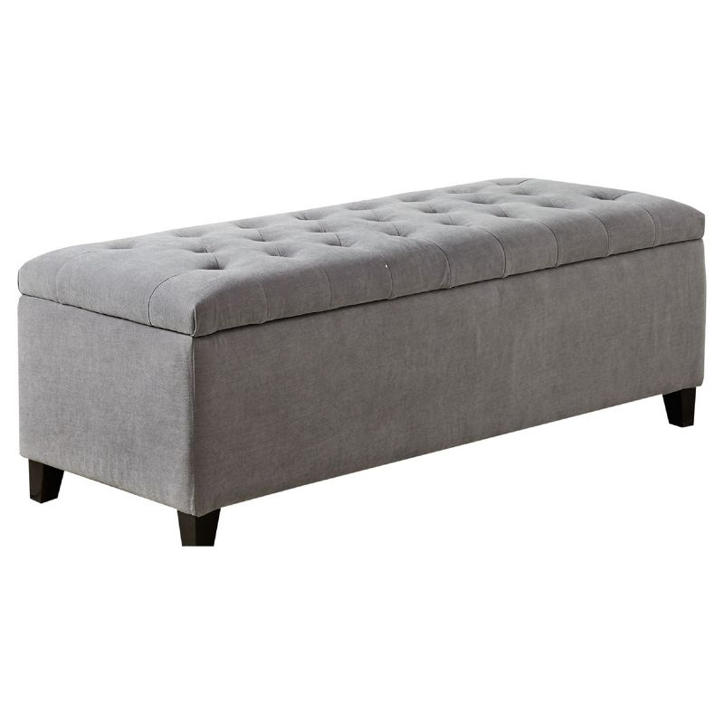 Tufted Top Storage Bench, 4 of 9