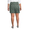 Lands' End Women's Plus Size Elastic Back Classic 7" Chino Shorts - 2 of 4