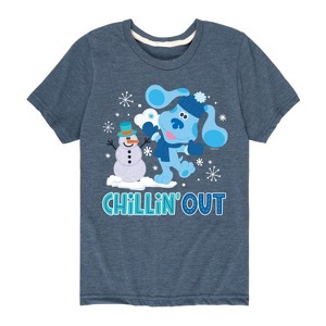 Boys' - Blue's Clues & You! - Chillin With My Snowmies Short Sleeve Graphic T-Shirt - 1 of 4
