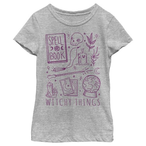 Girl's Lost Gods Halloween Witchy Things T-Shirt - image 1 of 4