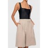 Women's Wide Leg Shorts - DƒÅl the Label - 4 of 4