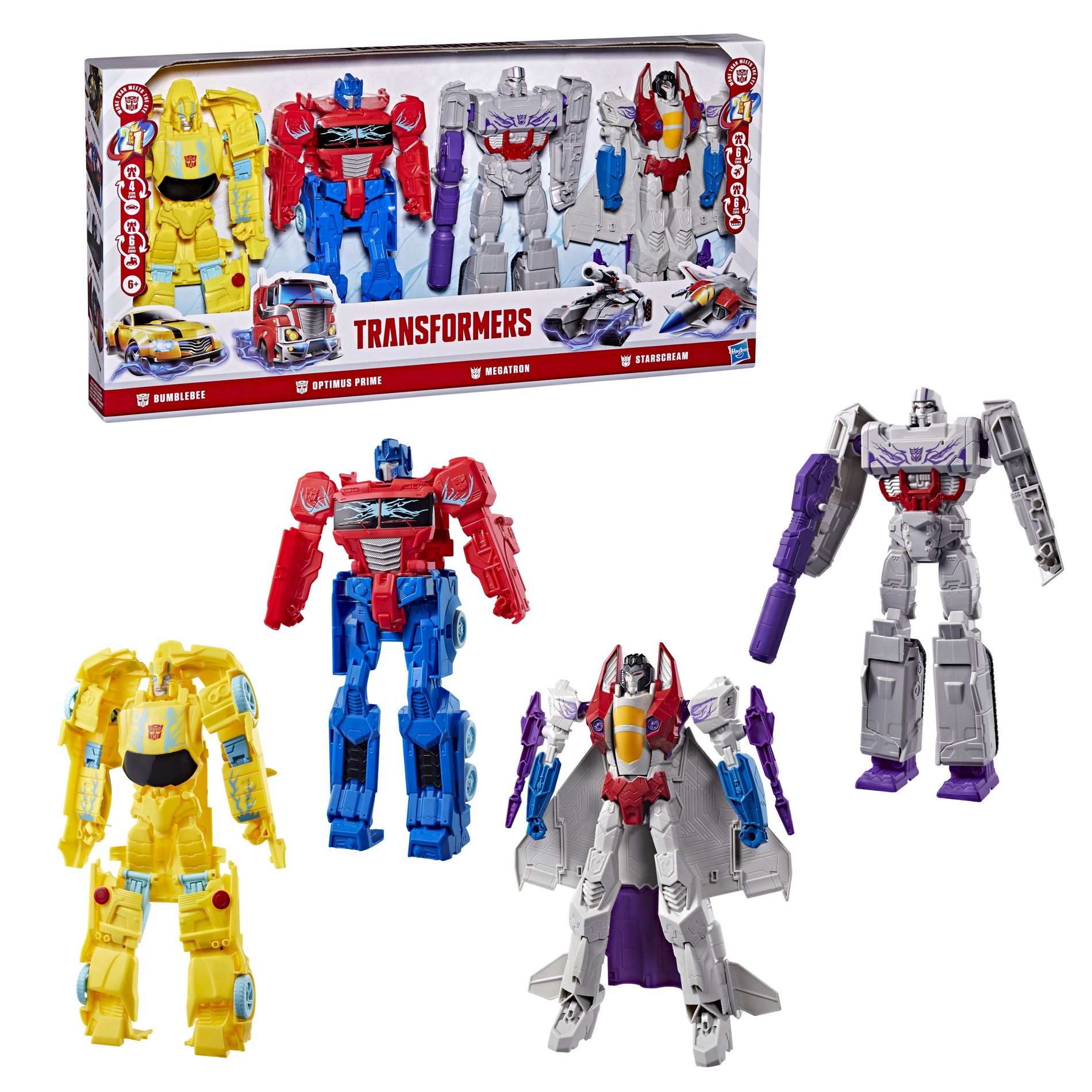 Transformers Mega Changer 4-Pack Action Figures