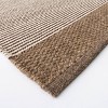 Hillside Hand Woven Wool/Cotton Area Rug Brown - Threshold™ designed with Studio McGee - 3 of 4