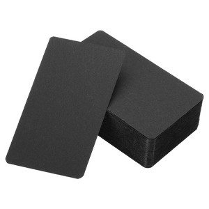 Unique Bargains Mini Blank Paper DIY Gift Scrapbooking Business Cards 90 Pcs - 1 of 4