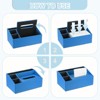 Unique Bargains PU Leather Magnetic Base Easy to Clean Multipurpose Paper Towel Holder 10.4 x 6.5 x 4.7 Inch 1 Pc - 4 of 4