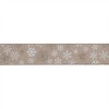 Snowflake Print Wired Ribbon 2.5" x 10 Yds. - 2 of 3