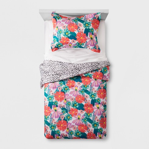 Floral Jungle Comforter Set (Full/Queen) - Pillowfort ...