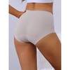 Allegra K Women's Mid-Waisted Full Coverage Classic Cotton Briefs - 2 of 4