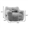 XINGHANZHENXUAN Giant Bean Bag Chair with Armrests, High-Density Foam Filled Lazy Sofa for Living Room, Bedroom & Game Room - 2 of 4