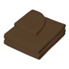 Saloniture 3-Piece Microfiber Massage Table Sheet Set, Includes Flat and Fitted Sheets with Face Cradle Cover - 2 of 4