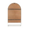 20" x 34" Chadwin Decorative Wall Mirror with Shelf - Kate & Laurel All Things Decor - 3 of 4