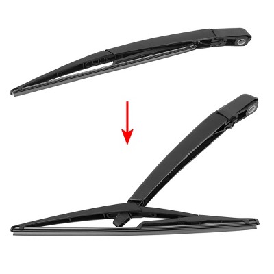 X-Autohaux Plastic Metal Rubber for Mercedes Benz X166 GL Class GLS Class 2012-2017 Windshield Wipers 12" Black