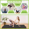 FDW Gymnastics Mat Gym Mat Tumbling Mat 4 Foldding Mat Tumbling Mat Exercise Mat Stretching Arts Home Gym Mat Yoga Mat - 3 of 4
